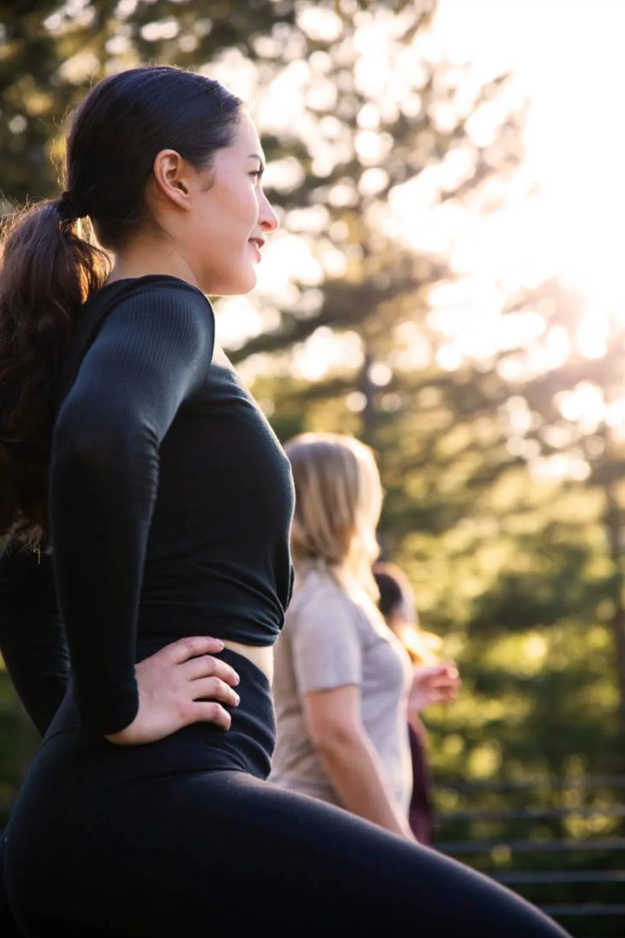 Canyon Ranch Woodside morning stretch